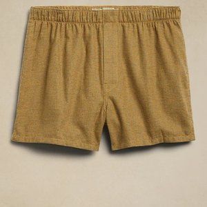 Banana Republic Houndstooth Flannel Boxer